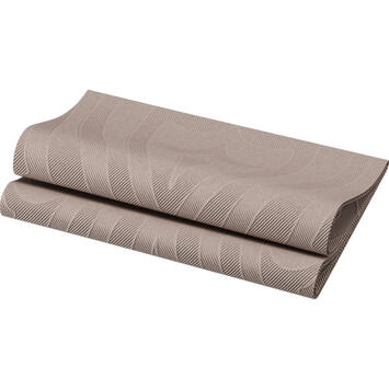 SERVIETTE 40X40CM NON TISSÉ ELEGANCE LILY GREGE X240