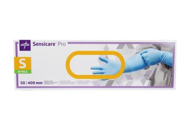 GANT NITRILE BLEU NON POUDRÉ SENSICARE® PRO TAILLE S BOÎTE X50