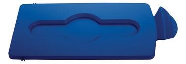 COUVERCLE FERME BLEU POUR POUBELLE SLIM JIM