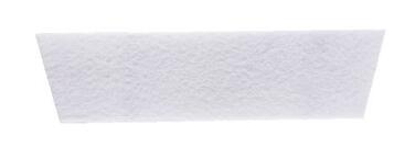 SEMELLE FIBRE 60CM BLANC POUR SUPPORT DE LAVAGE VELCRO