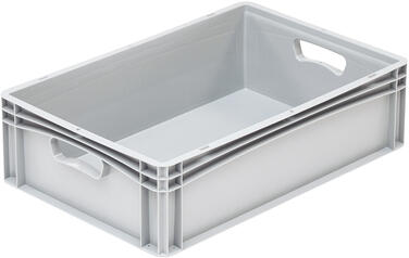 BAC GERBABLE PLEIN GRIS 600X400 HAUTEUR 27 CM 51.4