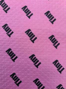 LAVETTE NON TISSEE MICROFIBRE TINY 33X36CM ROSE ECOLABEL NS X10