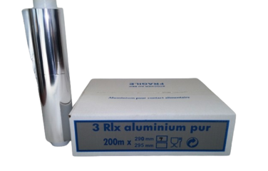 ALUMINIUM ROULEAU 10µ 20CM X29M