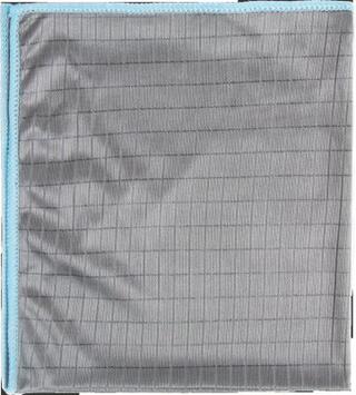 LAVETTE MICROFIBRE VITRES 40X45CM GRIS X5