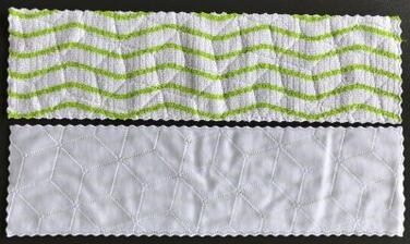 BANDEAU DE LAVAGE 46CM MICROFIBRE VELCRO USAGE COURT VT X30