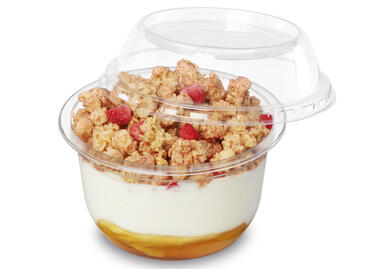 POT À DESSERT RPET 200ML Ø95MM TRANSPARENT X800