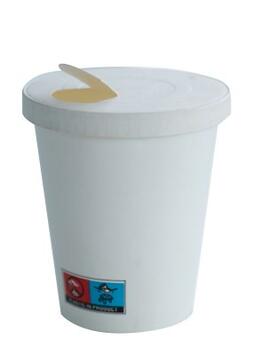 COUVERCLE CARTON POUR GOBELET 12CL BLANC X1000