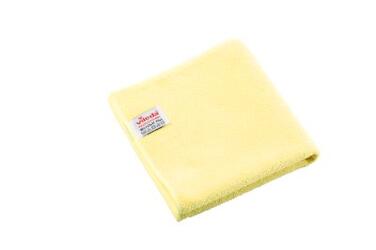 LAVETTE BOUCLEE MICROTUFF PLUS 38X38CM JAUNE X5