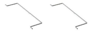 KIT FIXATION SAC POUBELLE 50/50 POUR CHARIOT KUBI X2