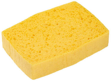 EPONGE 14.4X9.5X2.7CM SPONTEX JAUNE SCT/10