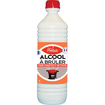 ALCOOL A BRULER 90° 1L