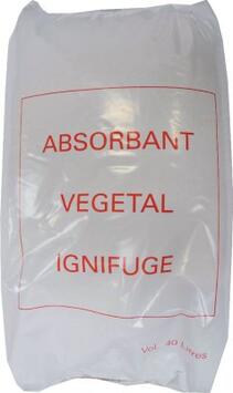 SCIURE IGNIFUGEE ROSE SAC 40L