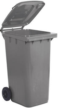 CONTENEUR 120L 2 ROUES GRIS