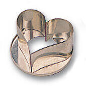 DÉCOUPOIR "THÉ" INOX COEUR N°3