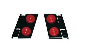 ACCROCHE GAZE EN PLASTIQUE POUR SUPPORT 40 ET 55CM X2