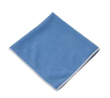 LAVETTE TRICOTEE MICROFIBRE C120 40X40CM BLEU X5