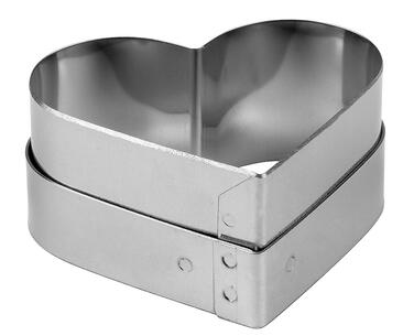 DÉCOUPOIR COEUR INOX 7.5 CM POUR FLEXIPAN 336082