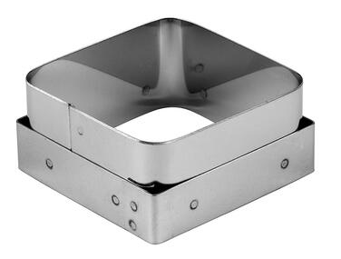 DÉCOUPOIR SAVARIN CARRÉ INOX 7 CM POUR FLEXIPAN 336135
