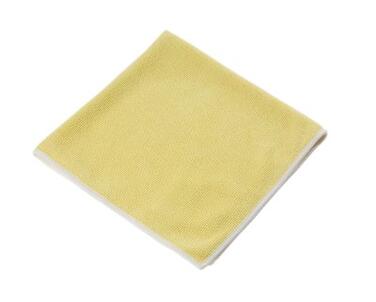 LAVETTE TRICOTEE MICROFIBRE C120 40X40CM JAUNE X5