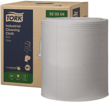 FORMAT NON TISSE USAGE UNIQUE TORK W1 38X43CM GRIS X950 FORMATS