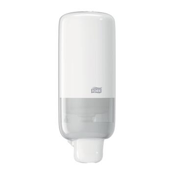 DISTRIBUTEUR MANUEL SAVON LOTION ET MOUSSE TORK® ELEVATION S4 BLANC 1L