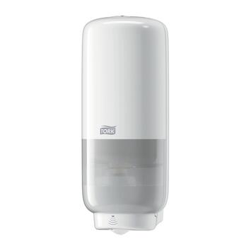 DISTRIBUTEUR À DÉTECTION OPTIQUE SAVON LOTION ET MOUSSE TORK® INTUITION S4 BLANC 1L