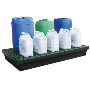 BAC DE RETENTION 90L AVEC CAILLEBOTIS