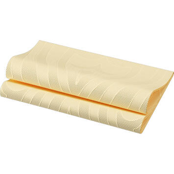 SERVIETTE 40X40CM NON TISSÉ ELEGANCE LILY CREME X240