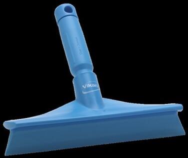 RACLETTE DE TABLE MONOLAME ULTRA-HYGIENIQUE MANCHE 24,5CM BLEU