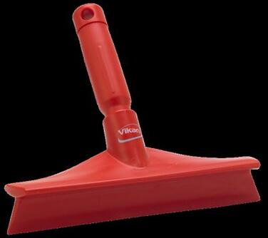 RACLETTE DE TABLE MONOLAME ULTRA-HYGIENIQUE MANCHE 24,5CM ROUGE