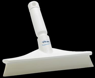 RACLETTE DE TABLE MONOLAME ULTRA-HYGIENIQUE MANCHE 24,5CM BLANC