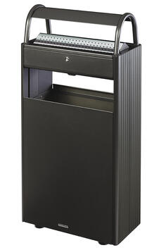 CENDRIER CORBEILLE KOPA 12L/60L GRIS MANGANESE