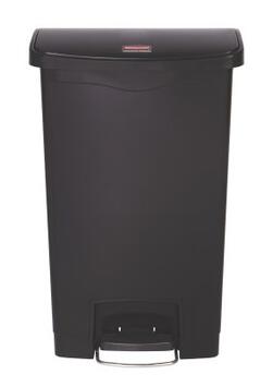 POUBELLE A PEDALE SLIM JIM STEP ON 50L MODELE LARGE RESINE NOIR
