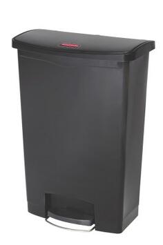 POUBELLE A PEDALE SLIM JIM STEP ON 90L MODELE LARGE RESINE NOIR