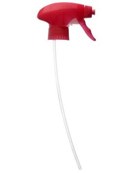 GACHETTE AVEC BUSE MOUSSE ROUGE ACTION PIN