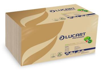 SERVIETTE 30X30CM OUATE ECONATURAL 1 PLI HAVANE X4000