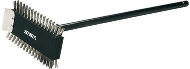 BROSSE METALLIQUE AVEC MANCHE LONG
