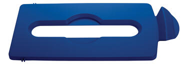 COUVERCLE FENTE BLEU POUR POUBELLE SLIM JIM