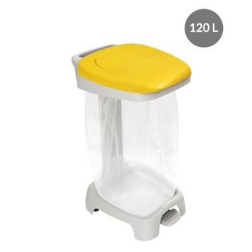 SUPPORT SAC 120L BLANC / JAUNE