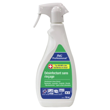 DESINFECTANT SANS RINCAGE K3 P&G PROFESSIONNEL 750ML