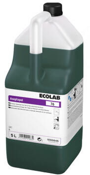 LIQUIDE VAISSELLE DESINFECTANT PLONGE ET SURFACES ASEPTOPOL76 5L