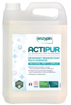 DETERGENT DESINFECTANT MULTI SURFACES ACTIPUR ECOCERT 5L