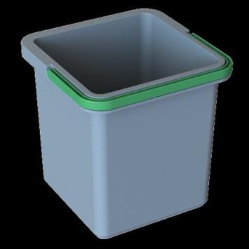 SEAU 6L GRIS / VERT KUBI PRO