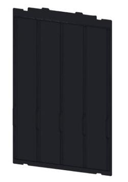 PANNEAU ARRIERE SUPPORT FRANGES POUR CHARIOT ORIGO 2