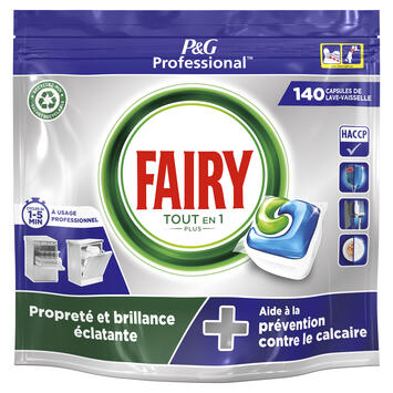 DETERGENT DOSETTE LAVE VAISSELLE 3 EN 1 FAIRY X140