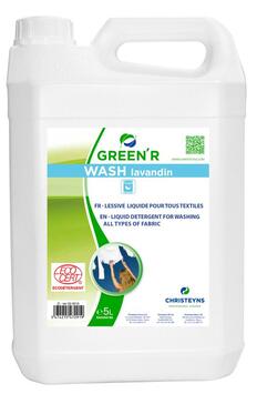 LESSIVE LIQUIDE GREEN'R WASH LAVADIN ECOCERT 5L
