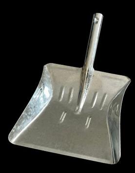 PELLE A POUSSIERE METAL GALVANISE