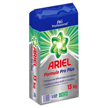 LESSIVE POUDRE PROFESSIONNELLE DESINFECTANTE ARIEL FORMULA PRO+ 13KG