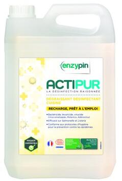 DEGRAISSANT DESINFECTANT ACTIPUR LE VRAI PROFESSIONNEL ECOCERT 5L