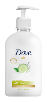 SAVON MAINS CONCOMBRE DOVE 500ML FLACON X24